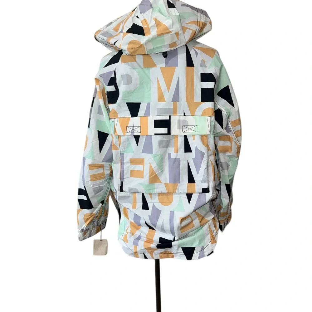 NWT Free People Movement Singin’ In The Rain Printed Packable Jacket